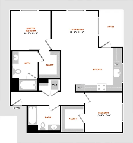 Floor plan Plan 2E