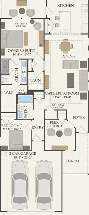 First Floor 2 br 2 ba