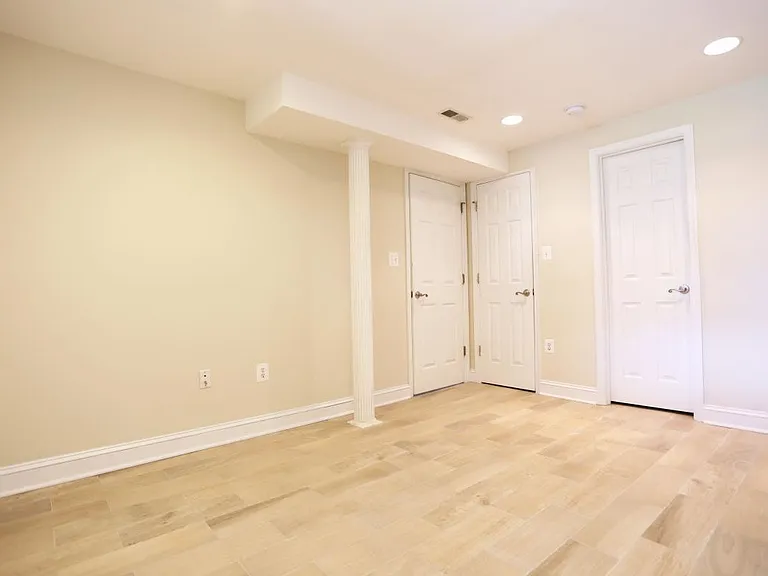 Bedroom with closet space