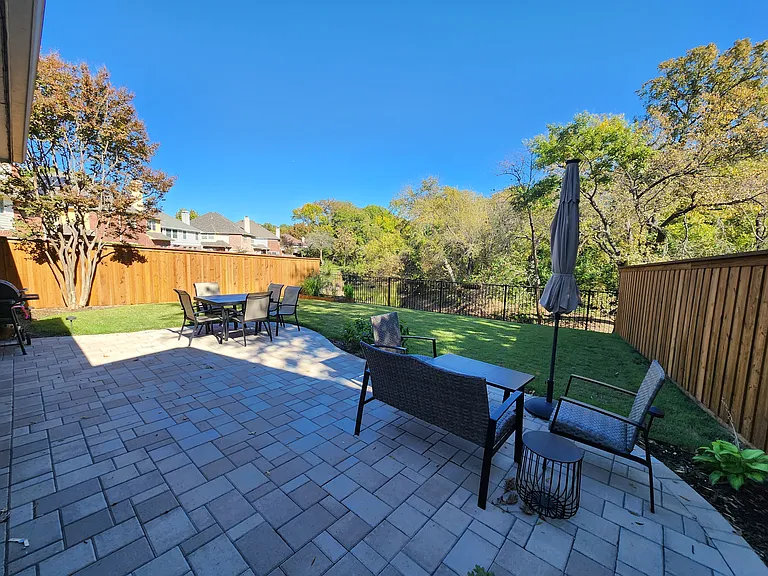 New back patio