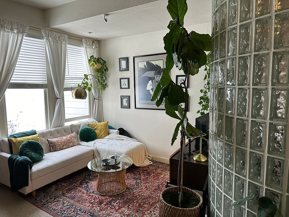 Furnished view of the main living space.