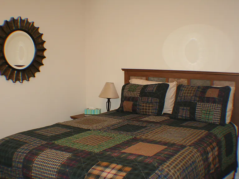 Upstairs back bedroom