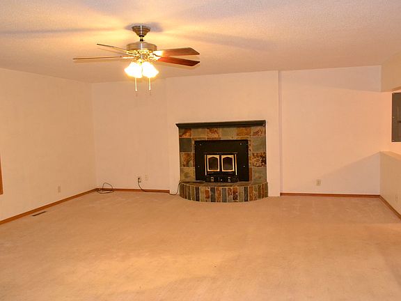 Living rm view of Fireplace