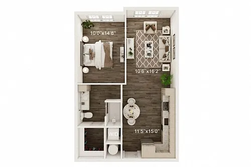 Floor plan A25