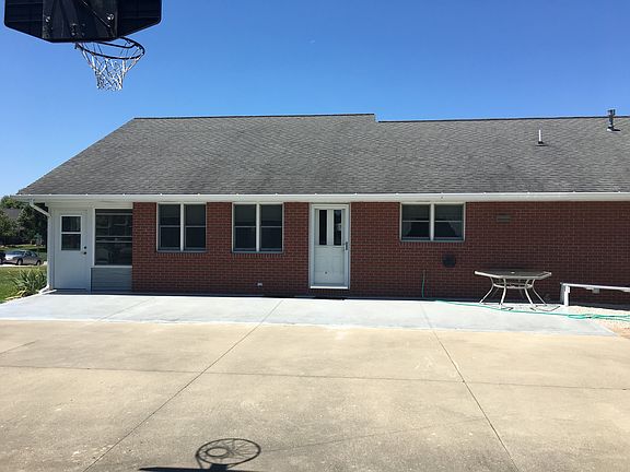 Back Patio, Basketball Area