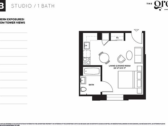 2nd image of 250 W 19th St #B