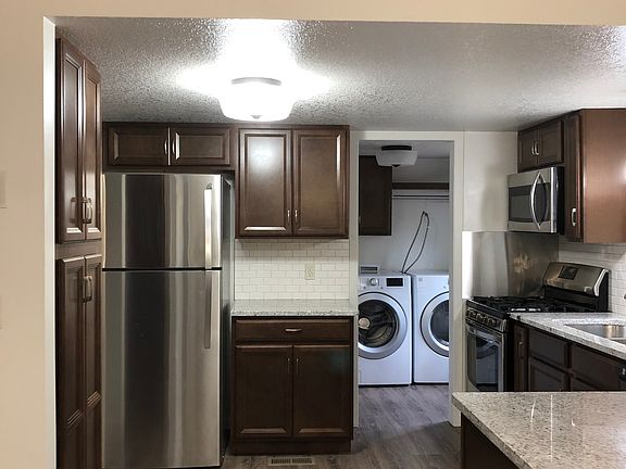 Open concept kitchen, dining