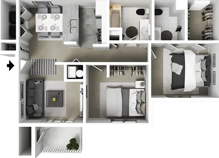 B4 Floorplan Diagram