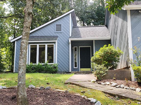 Front Door. Dining area windows