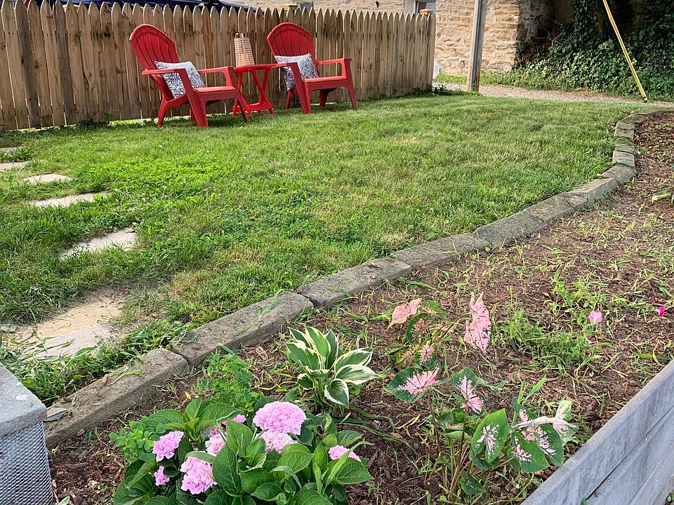 Lawn and garden area