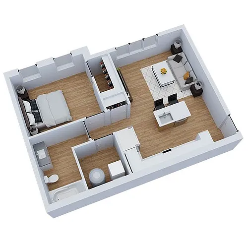 Floor plan Edna