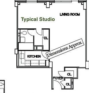 Studio Floor Plan