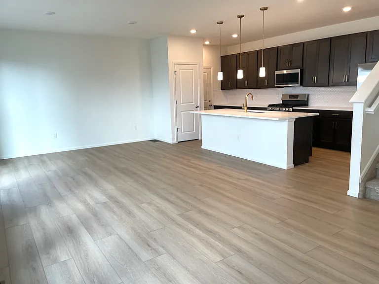 Living Room + Open concept kitchen