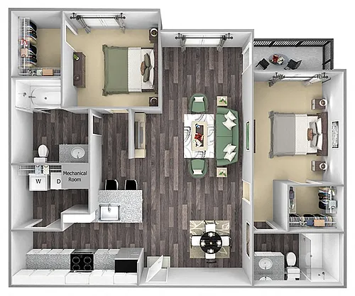 Floor plan B7