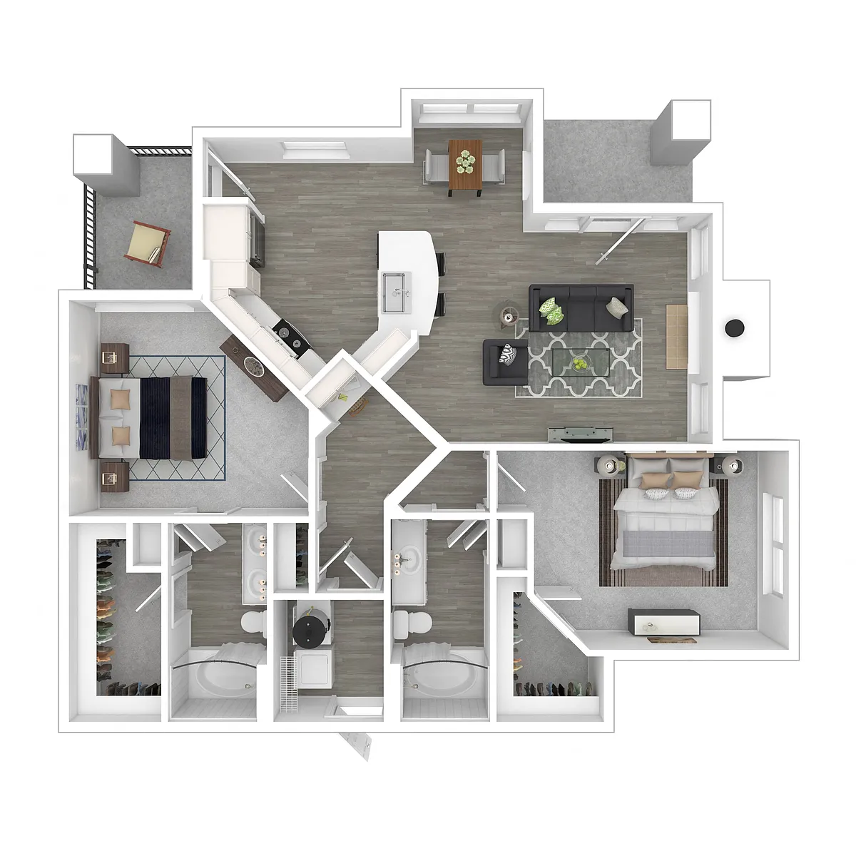 Floor plan B2 L