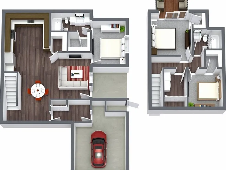Vinicola 3-Bedroom Townhome With Attached 2-Car Garage
