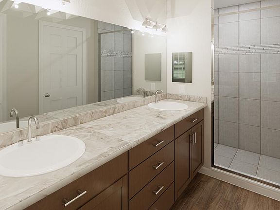 En-suite owner s bath with professionally chosen features and finishes. Artists rendering of the C