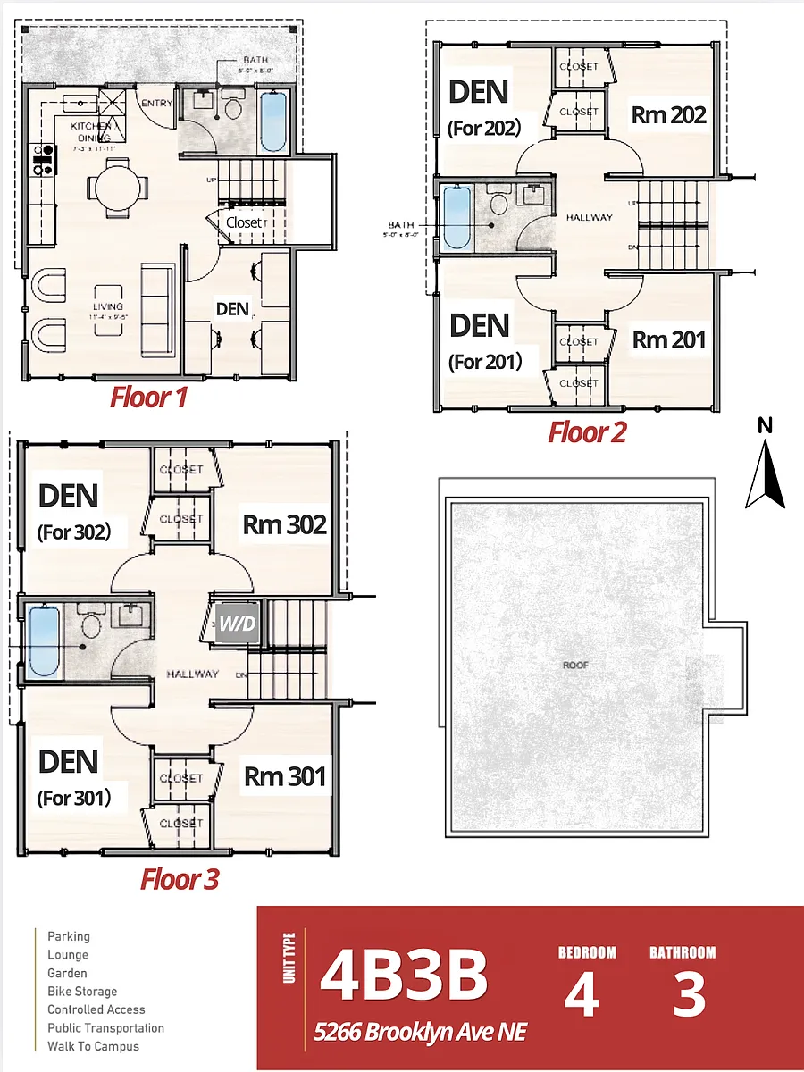 Floor plan BrooklynHouse 5266