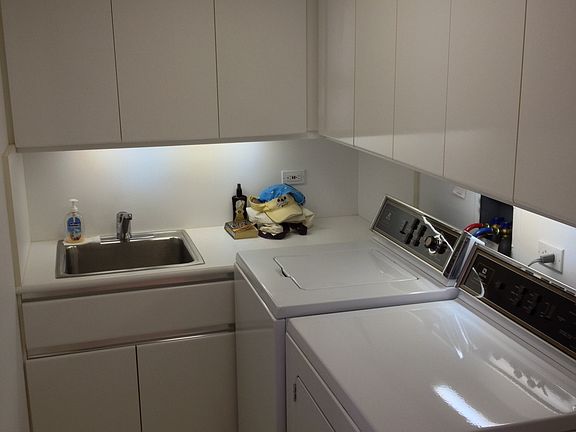 In-unit laundry room