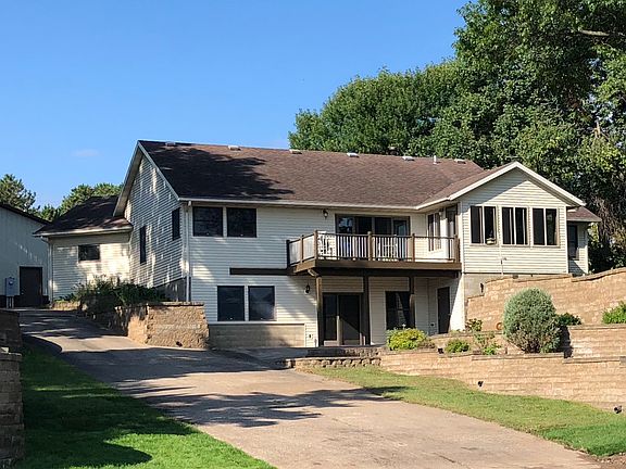 Riverside of house with boat