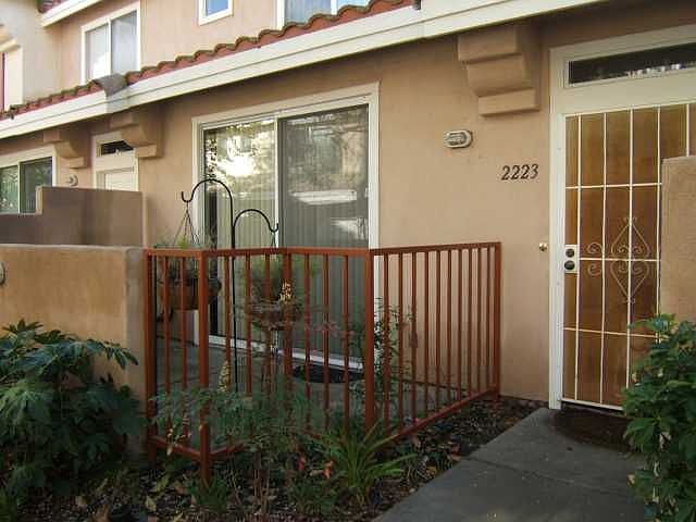 Front of Townhome