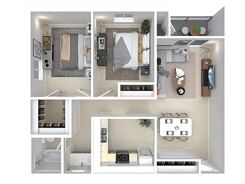 Floor plan 2X1
