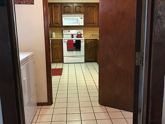 Entering from garage