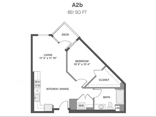 Floor plan A2b