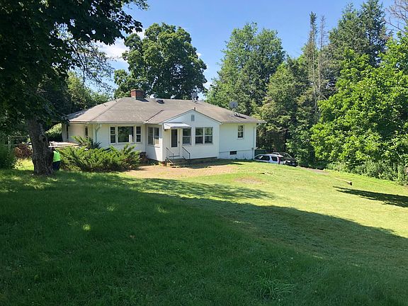 Backyard and rear of house