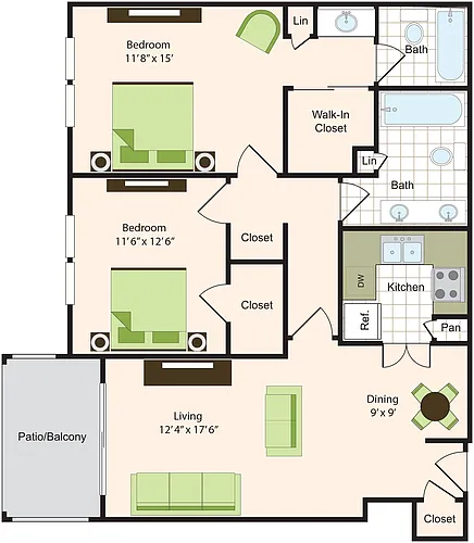 Floor plan C1