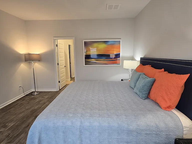 primary bedroom with attached ensuite