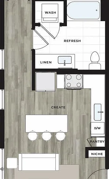 B4 floor plan Queens Wedgewood Houston