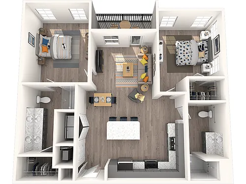 Floor plan B2