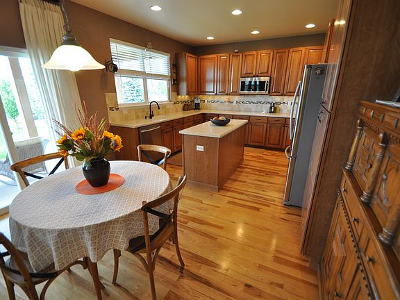 Breakfast nook and kitchen
