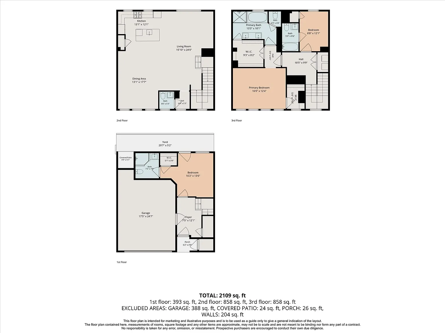 3 bed, 3.5 bath, 2328 sqft, $3,000 — Photo 2