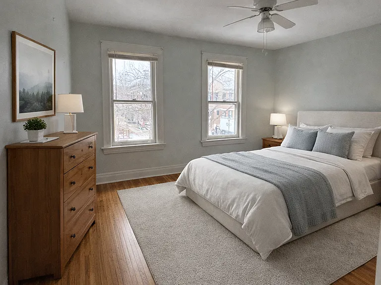Staged bedroom 3
