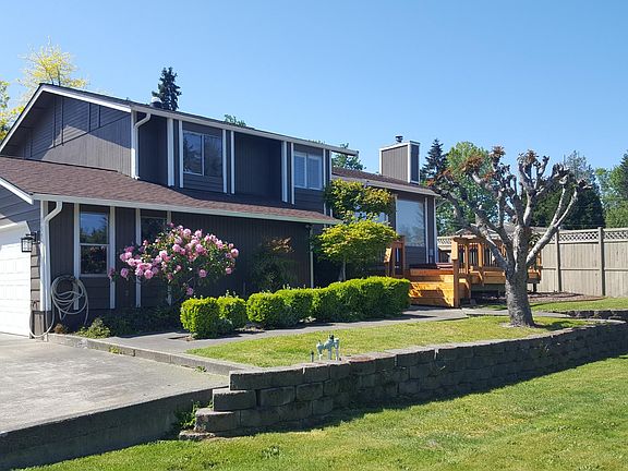 Front/side view of house.