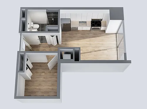 Floor plan Oasis Unfurnished