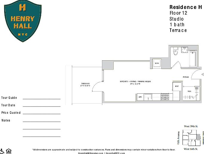 2nd image of 515 W 38th St APT 12H