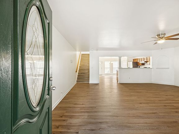 Spacious living area is open to the kitchen and dining room!