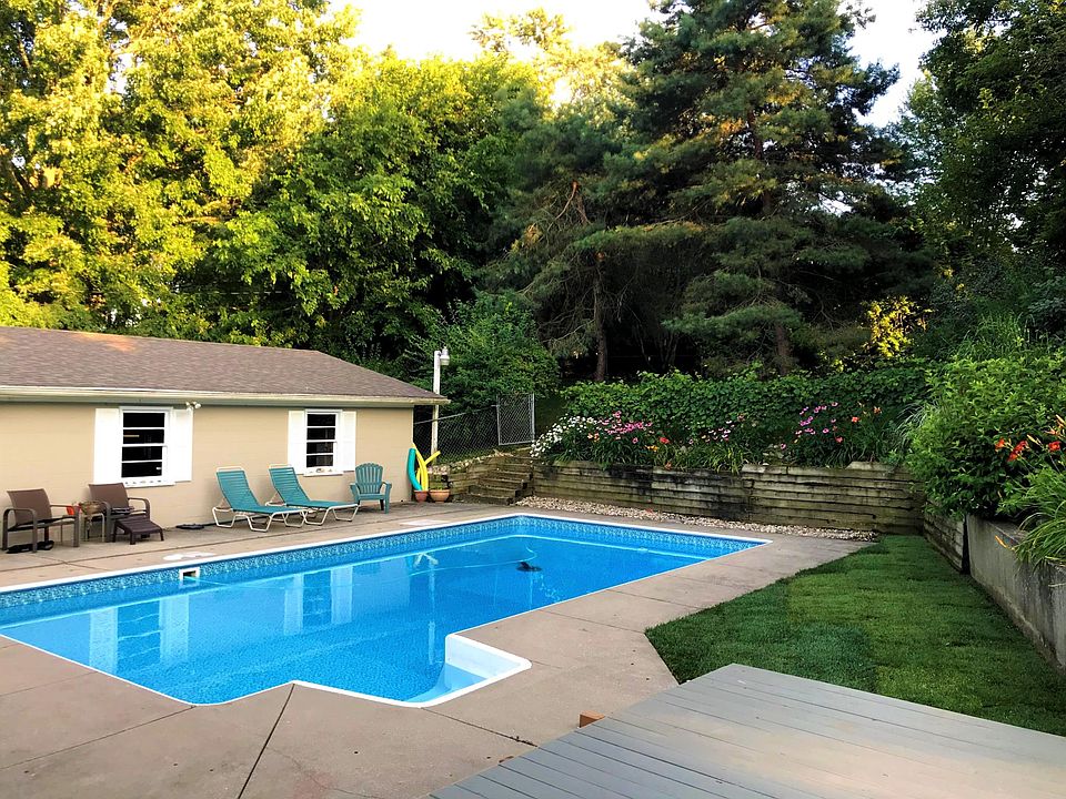 pool & detached garage