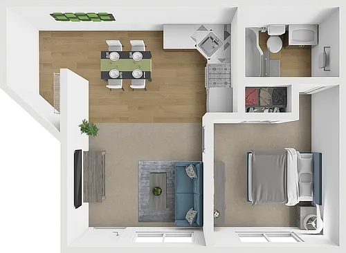 Floor plan Hadleigh Efficiency