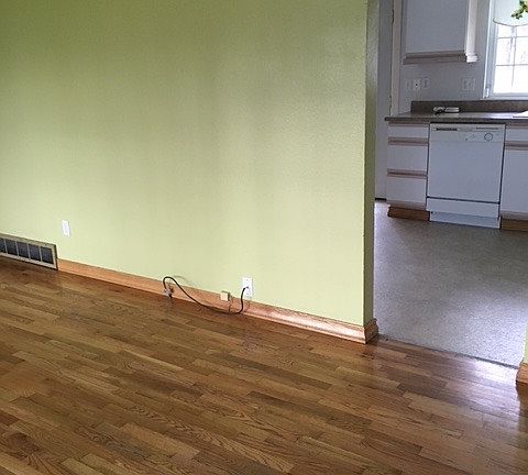 Doorway to kitchen from living room