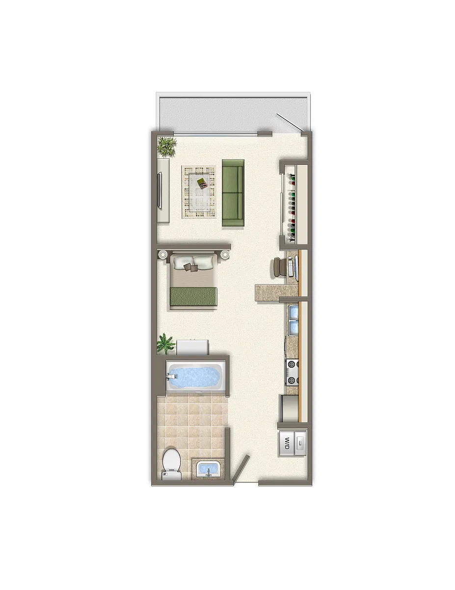 Floor plan Seaside II - S4