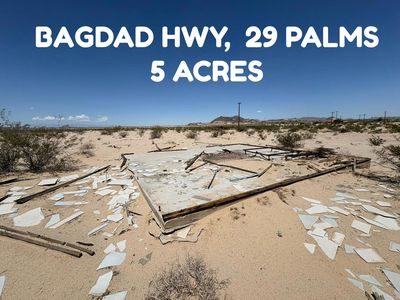 0 Bagdad Hwy, Twentynine Palms, CA, 92277