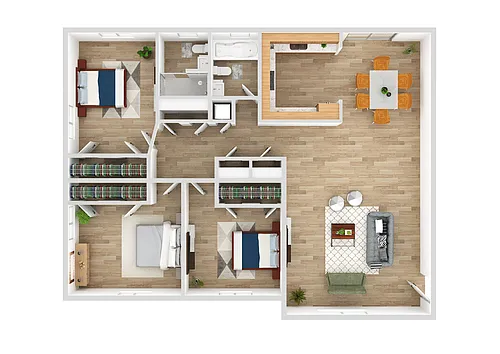 Floor plan The Hartridge