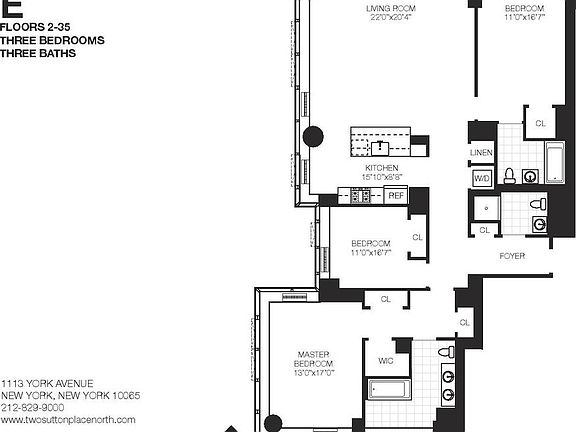 2nd image of 1113 York Ave APT 17E
