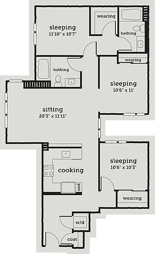Floor plan C1