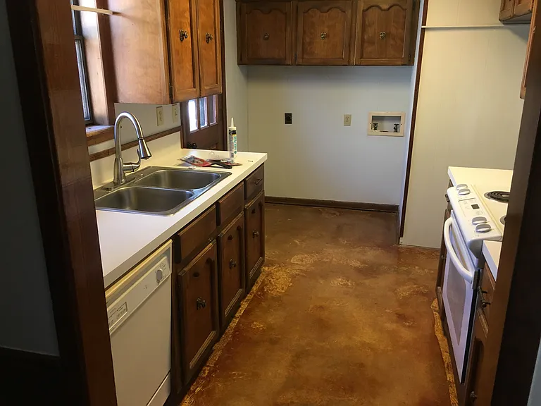 Kitchen to Laundry / Backyard