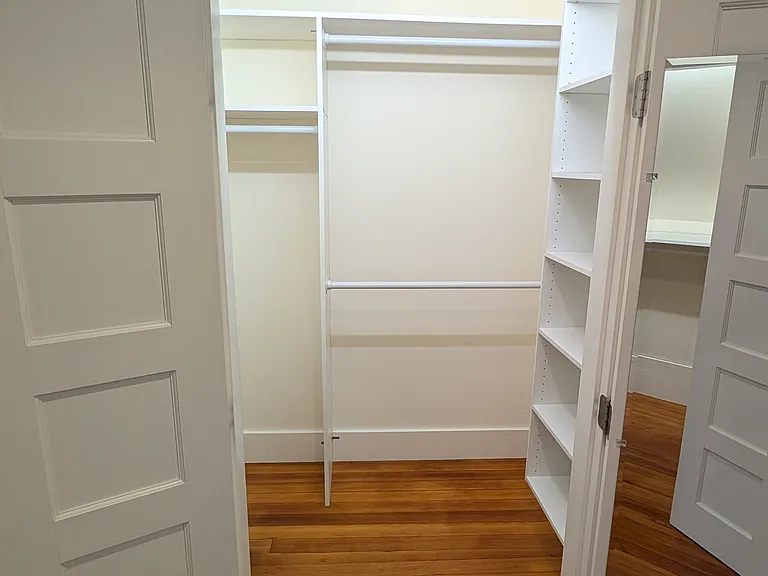 Second walk in closet in primary bedroom/bath suite